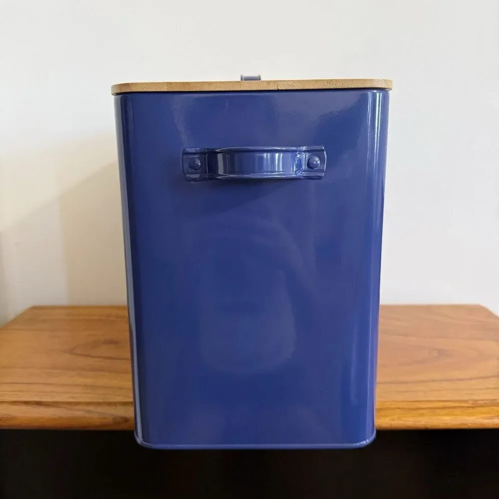 Metal Bread Box by Ashland Blue Kitchen Storage Decor - Picture 5 of 9